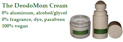 DeodoMom Cream all natural deodorant