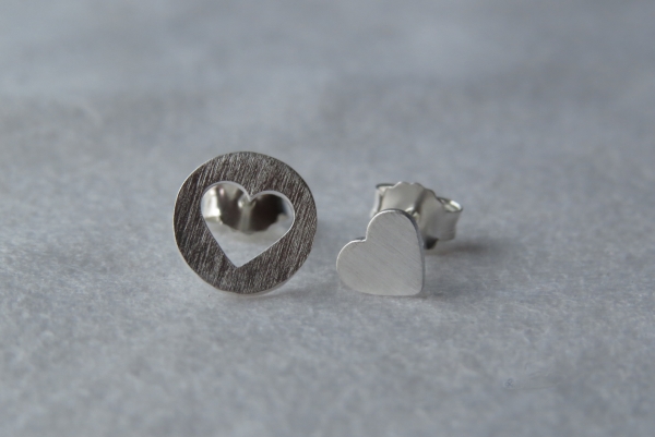 heart open heart novica earrings