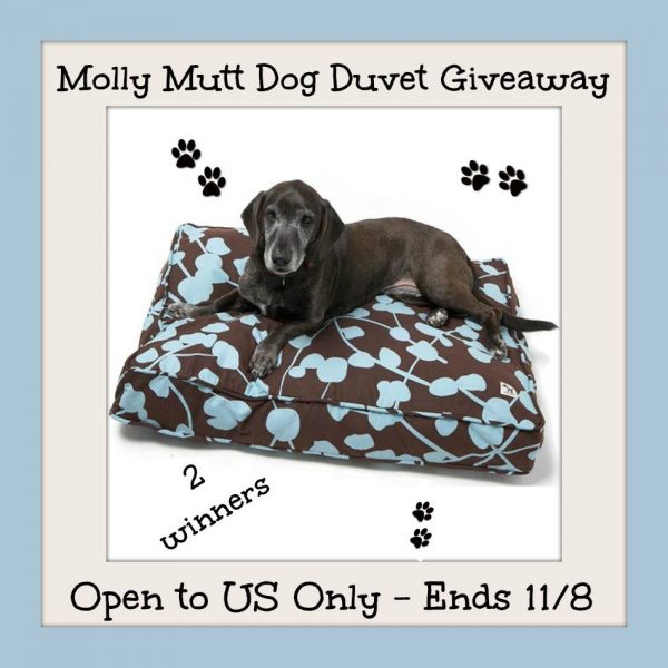 Molly Mutt Dog Duvet Giveaway