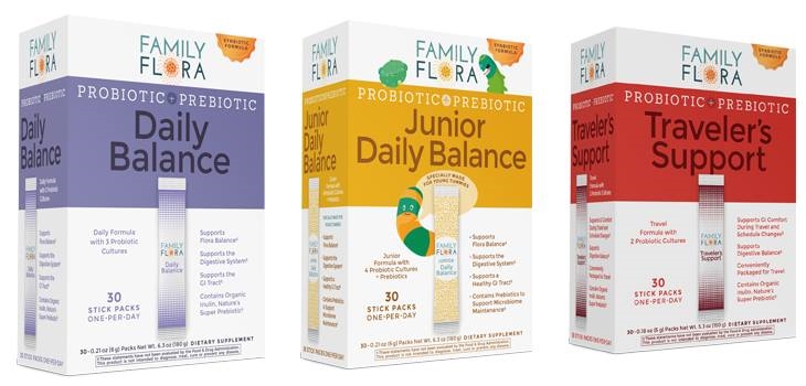 Family Flora Daily Balance Probiotic+Prebiotic giveaway