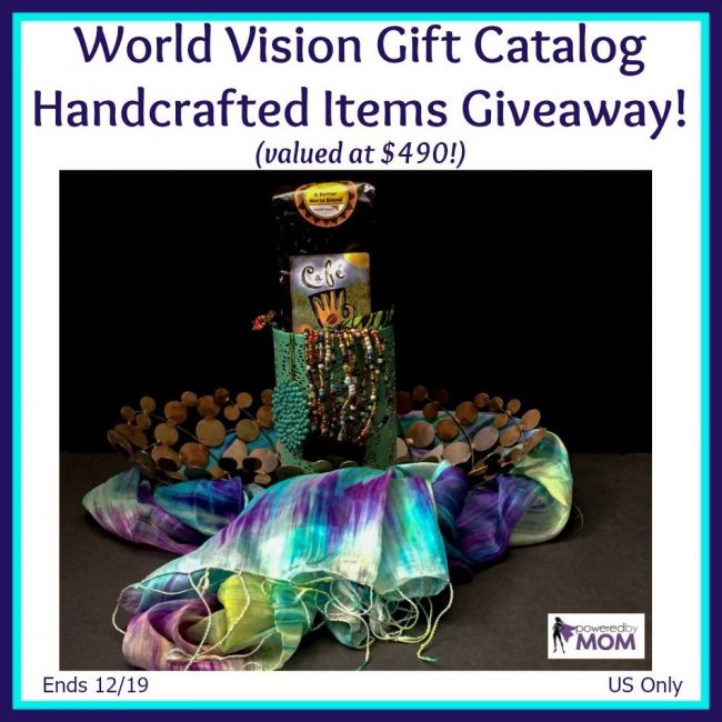 World Vision Gift Catalog Handcrafted Items Giveaway