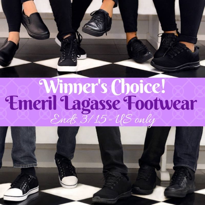 Emeril Lagasse Footwear Giveaway