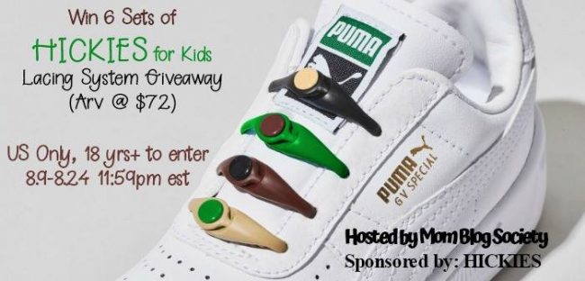 HICKIES for KIDS Lacing System Giveaway