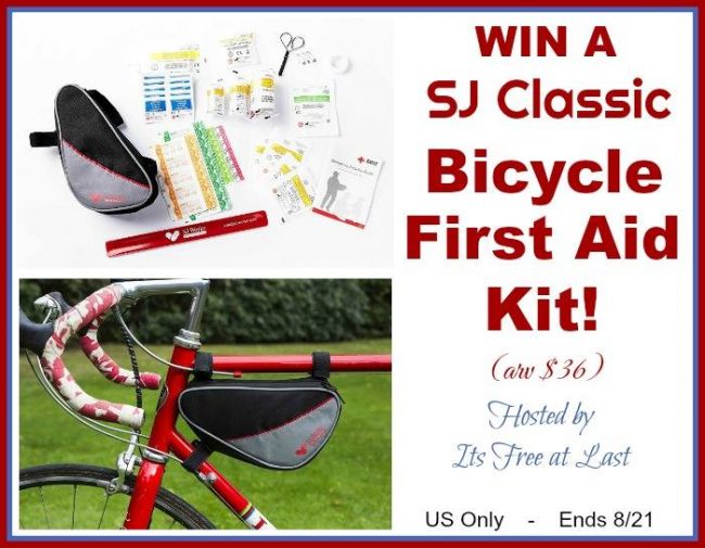 SJ Classic Bicycle First Aid Kit Giveaway