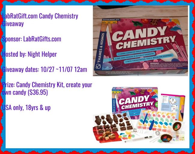 Candy Chemistry Science Kit Giveaway