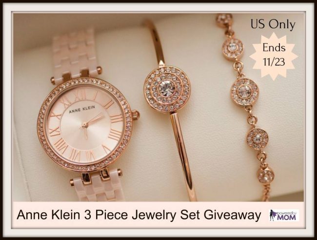 Anne Klein 3 piece jewelry set giveaway