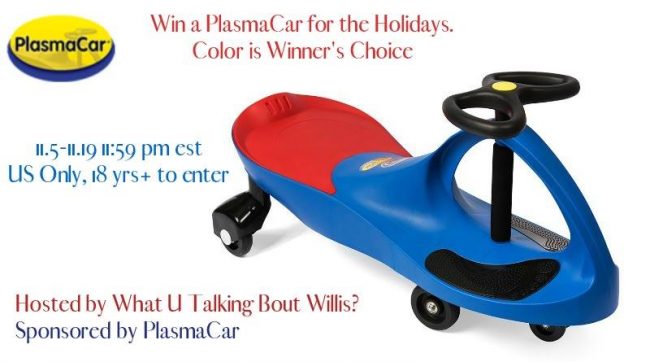 PlasmaCar for the Holidays Giveaway