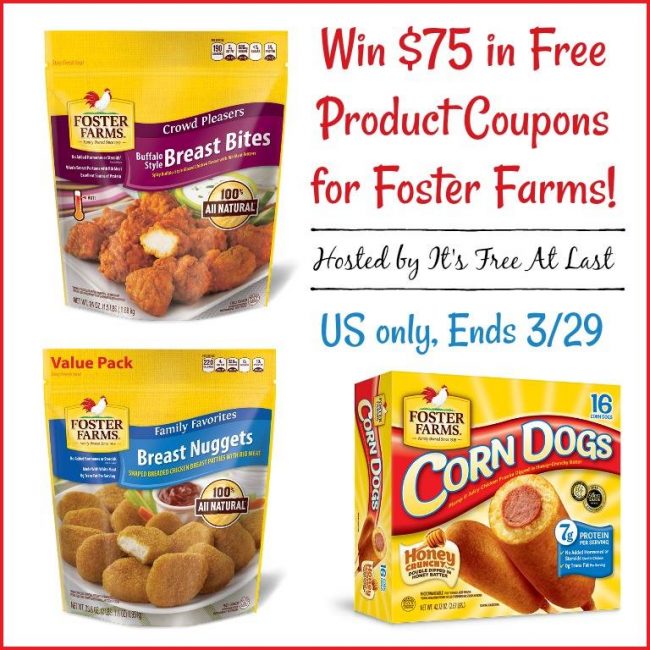 Foster Farms Freebie Coupons Giveaway 