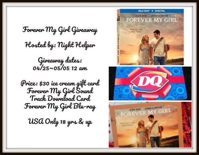  Forever My Girl Package #Giveaway