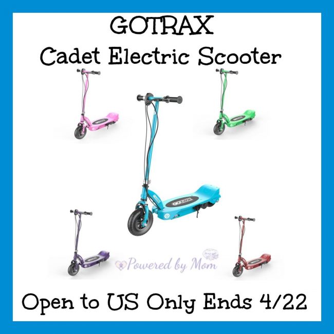 Gotrax Glider Cadet Electric Scooter Giveaway