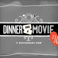 Restaurant.com Valentine's Dinner & Movie Special $100+ Value for $30
