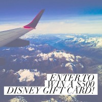 $500 Disney Gift Card Giveaway (Redeemable at any Park or Store)