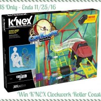 KNEX ClockWork Roller Coaster Giveaway