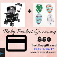 Baby Product Bundle Giveaway - Bibs, Stroller, Best Buy Gift Card