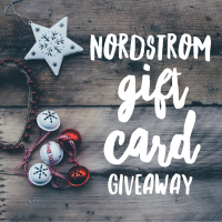 $200 Nordstrom Gift Card Giveaway - Open WW