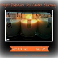Bright Endeavors Candle Giveaway