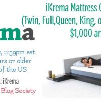 iKrema Mattress Giveaway - Winner Selects Size