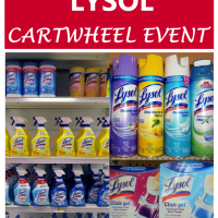 Target Cartwheel Savings on Lysol + Promotional Savings