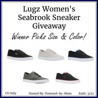 Lugz Women's Seabrook Sneaker Giveaway - Winner's Pick