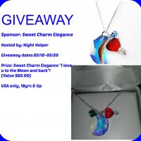 Sweet Charm Elegance “I love u to the Moon and back" Mothers Day Giveaway
