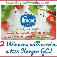 $25 Kroger Gift Card Giveaway - 2 Winners #Switch2BODYARMOR