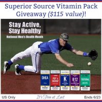Superior Source MicroLingual® Vitamin Pack Giveaway #SuperiorSource