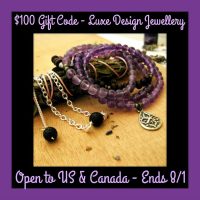 $100 GC to Luxe Design Jewellery Giveaway