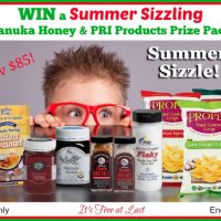 Summer Sizzling Manuka Honey & PRI Products Prize Pack Giveaway #ShopPRI #SummerSizzle