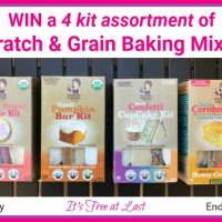 Scratch & Grain Baking Mixes Giveaway - 4 Kit Assortment