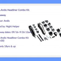 Andis Headliner Combo Kit #Giveaway