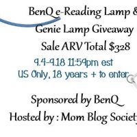 BenQ e-Reading Lamp and Genie Lamp Giveaway
