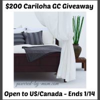 $200 Cariloha Bamboo Gift Card Giveaway