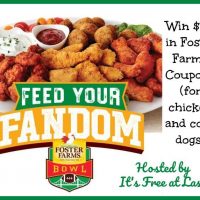 $78 in Foster Farms Freebie Coupons Giveaway