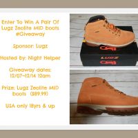 Lugz Zeolite MID Boots Giveaway