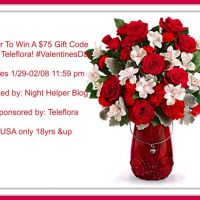 Enter To Win A $75 Gift Code To Teleflora #Giveaway
