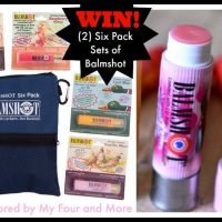 Balmshot Lip Balm and Ditty Bag Giveaway - Two Six Packs to One Winner