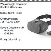 Google Daydream VR Headset #Giveaway