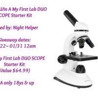 My First Lab DUO SCOPE Starter Kit Giveaway