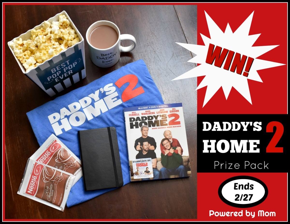 Daddy's Home 2 Prize Pack Giveaway