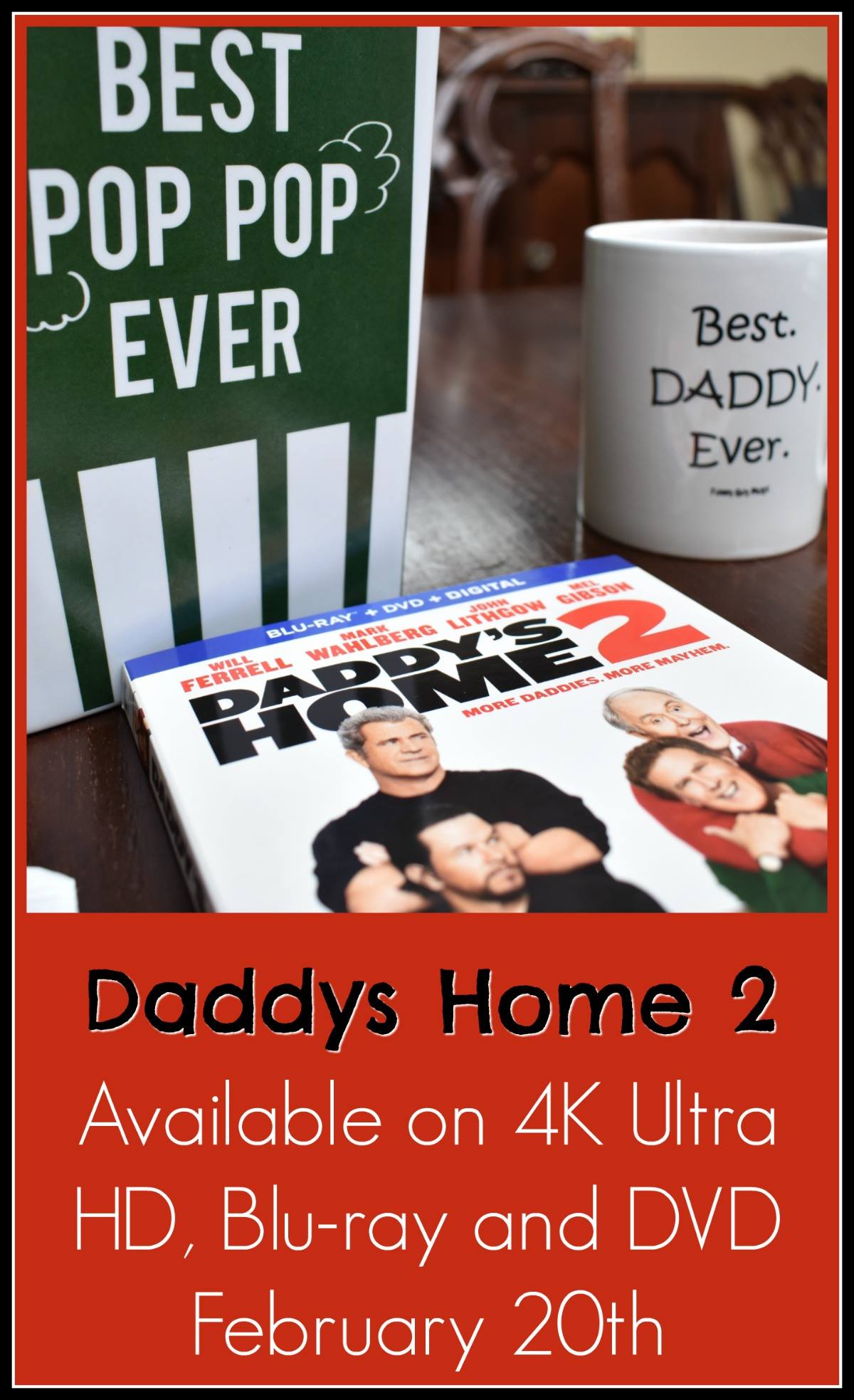 Daddy's Home 2 Prize Pack Giveaway
