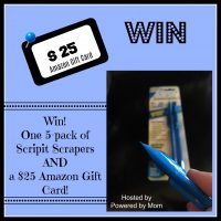 Scrigit Pack and $25 Amazon Gift Card Giveaway - US & Canada