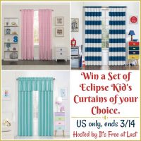Kid's Eclipse Curtains Set Giveaway - Winners Choice