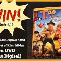 Tad the Lost Explorer and the Secret of King Midas Giveaway