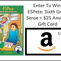 $25 Amazon GC + ESPete: Sixth Grade Sense Book Giveaway