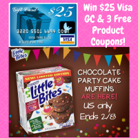 Entenman's Little Bites Prize Pack Giveaway - $25 Visa GC & 3 Free Coupons