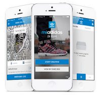 Design your own adidas ZX FLUX Shoes Using the#miZXFLUX app