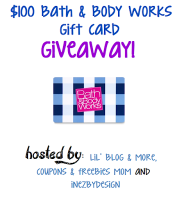 $100 Bath & Body Works Gift Card Giveaway - Open to US & Canada