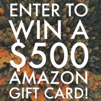 $500 Amazon Gift Card Giveaway - Open Worldwide