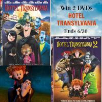 2 HOTEL TRANSYLVANIA DVD Giveaway