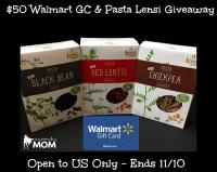 $50 Walmart GC & Pasta Lensi Giveaway